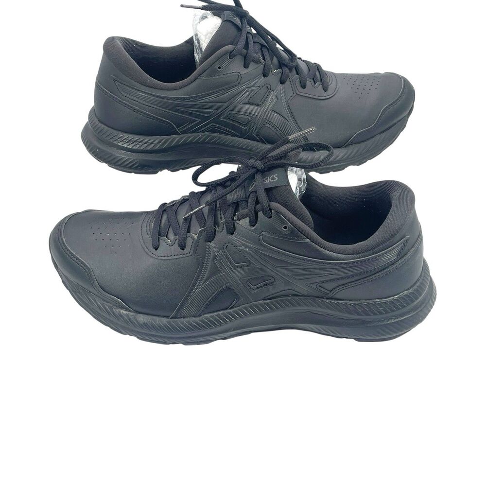 ASICS Gel-Contend SL Black Athletic Walking Shoes Size 9.5 Men / 11 Women